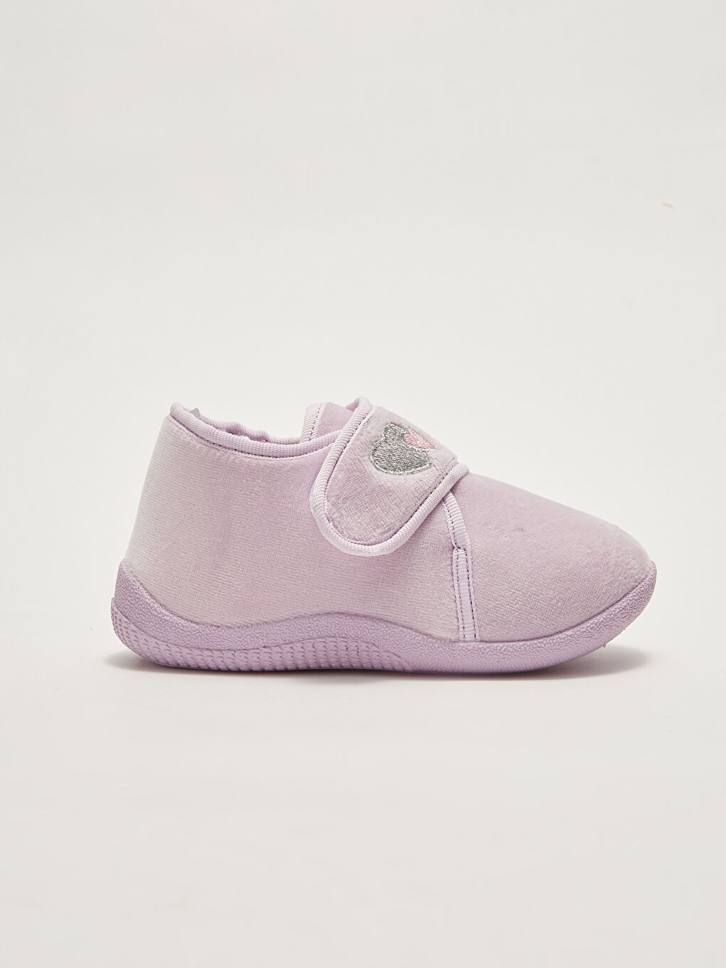 Қыздарға арналған кестеленген ілмекті және жапсырмалы жүн үй аяқ киімі-1