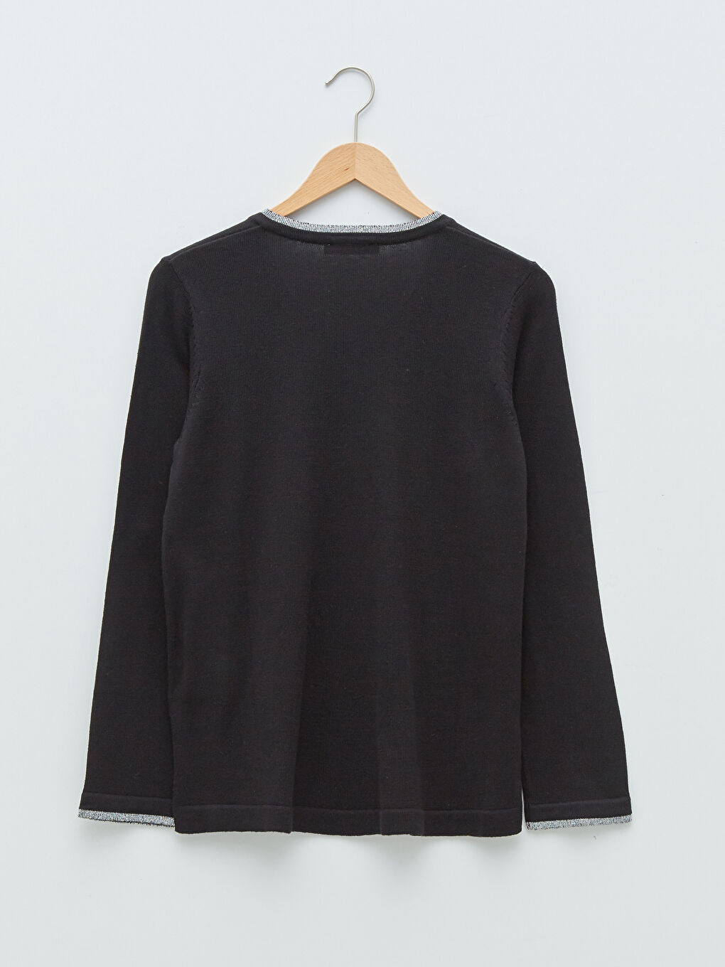 LCW Grace V Neck Plain Long Sleeve Women's Knitwear Sweater -W1EU01Z8-CVL