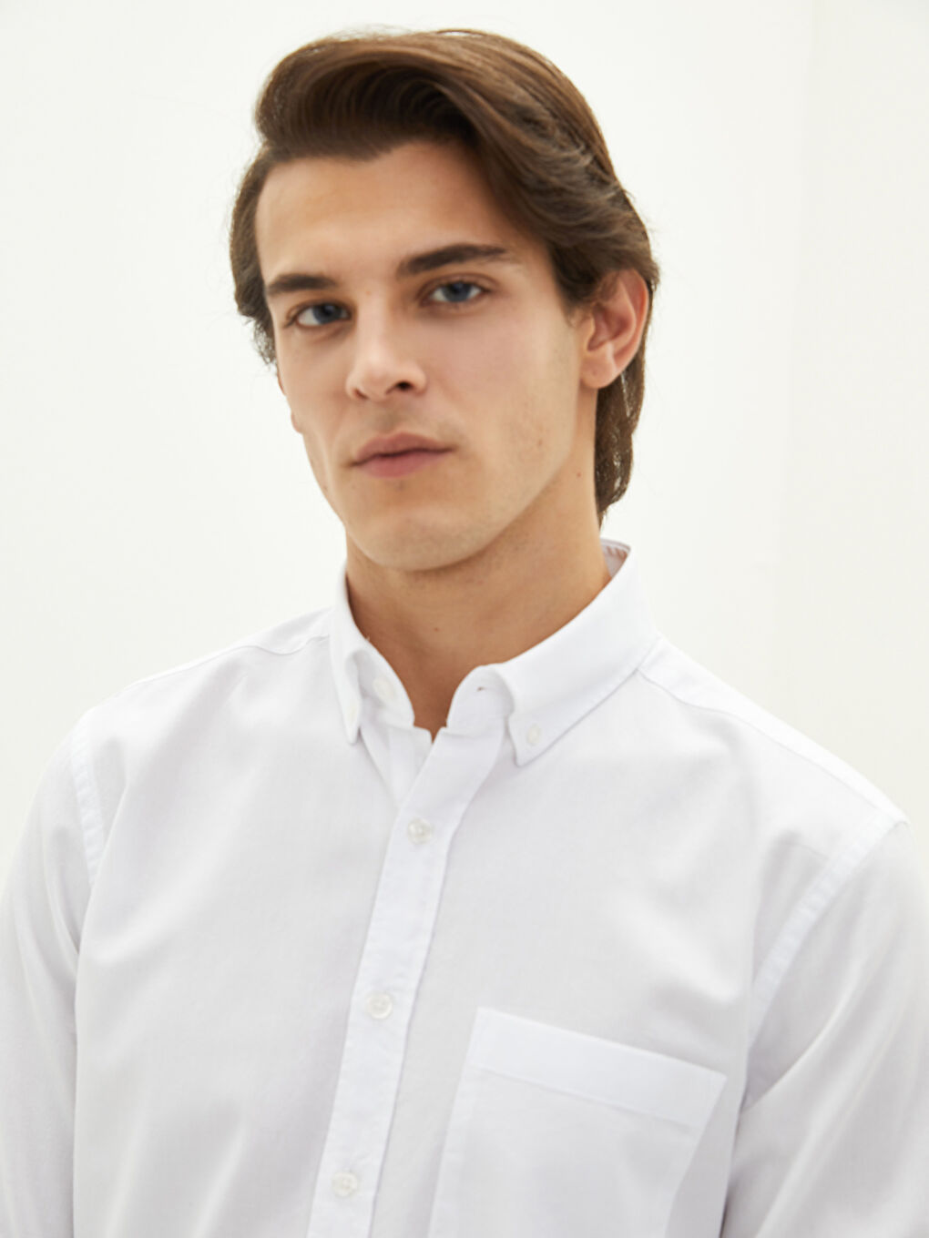 Košulja za Muški - Standardni kroj - Dugi rukav - Pamuk-3