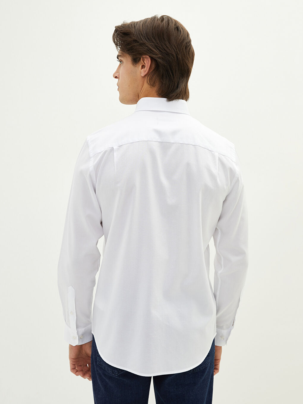 Košulja za Muški - Standardni kroj - Dugi rukav - Pamuk-4