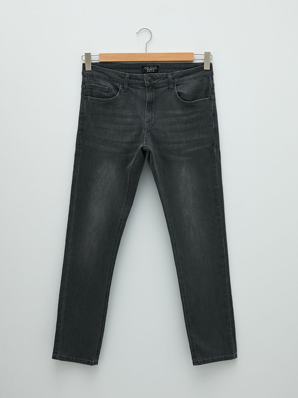 Gri 750 Slim Fit Erkek Jean Pantolon-1