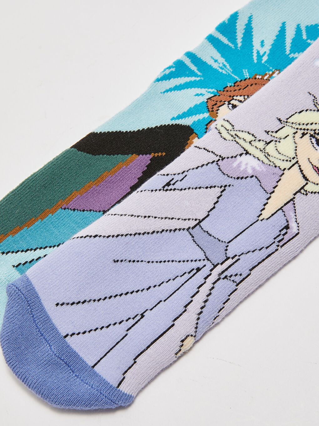 LC Waikiki Frozen Patterned Girl's Socks 2 Pack -W1EU90Z4-J4W