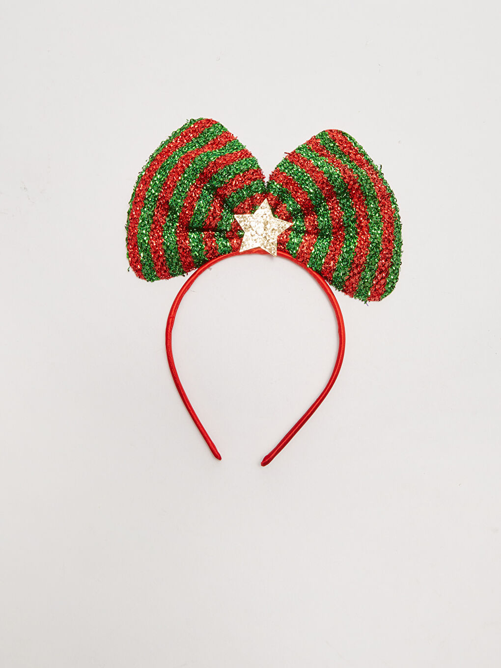Girls Christmas Themed Bowtie Glittering Crown-3