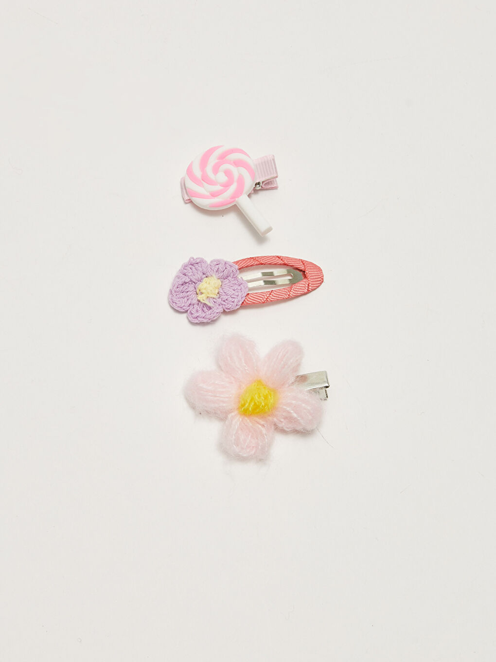 مجموعة مشابك شعر للبنات (ثلاث قطع)-1