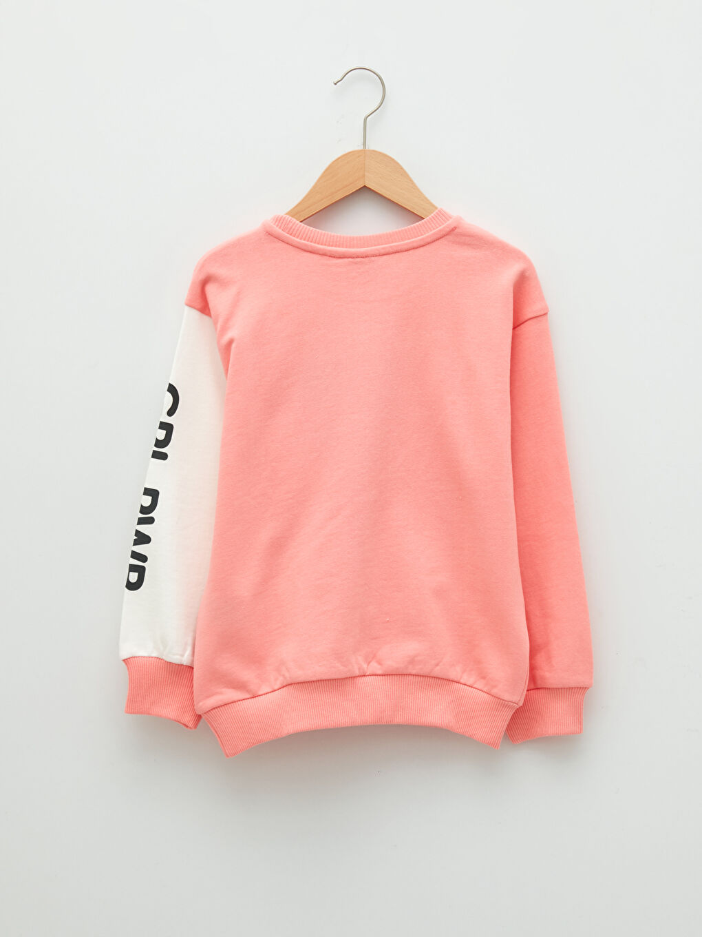 Pembe Bisiklet Yaka LOL Surprise OMG Lisanslı Uzun Kollu Kız Çocuk Sweatshirt-1
