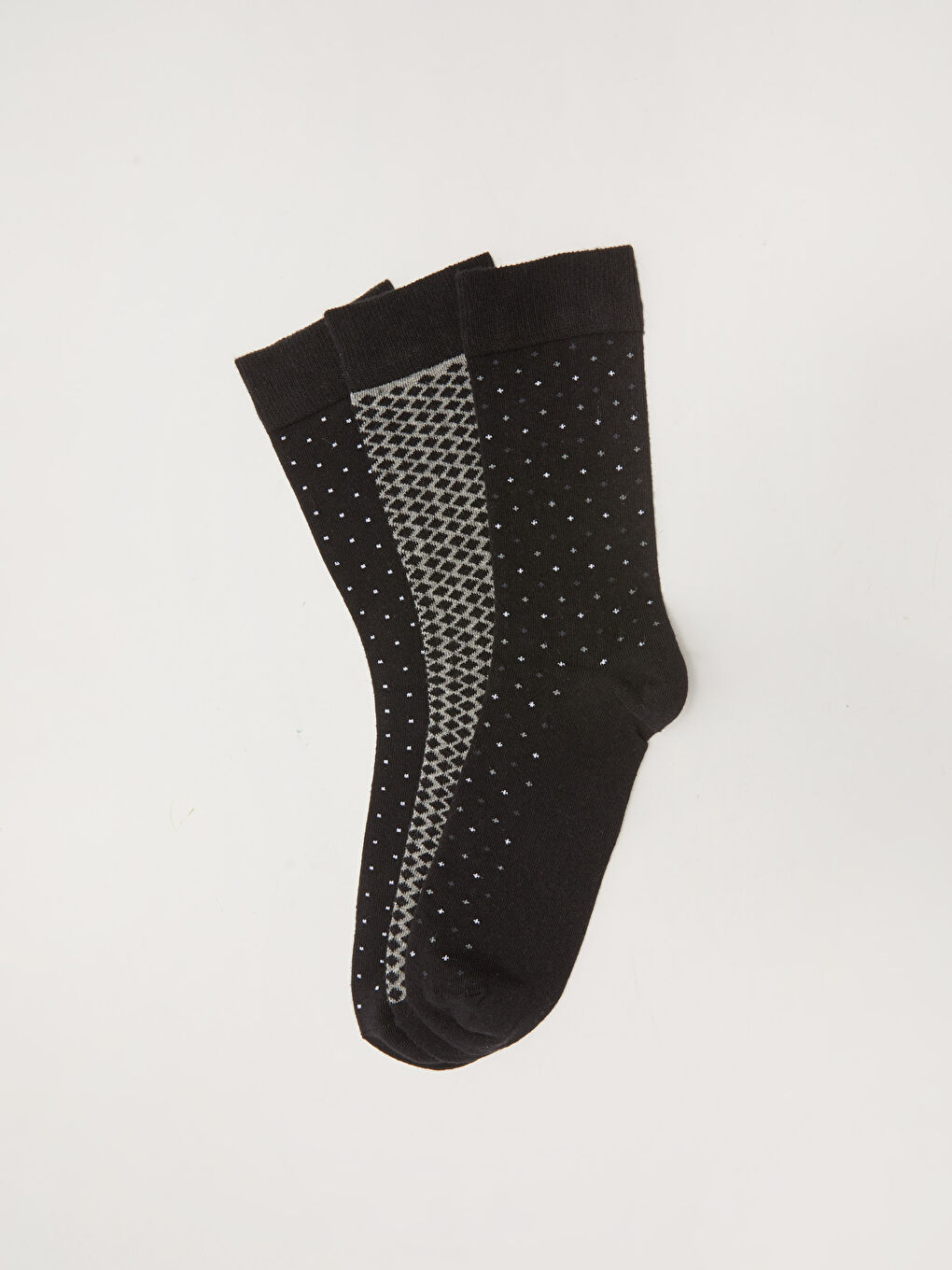 Patterned Men's Ankle Socks 3-packs