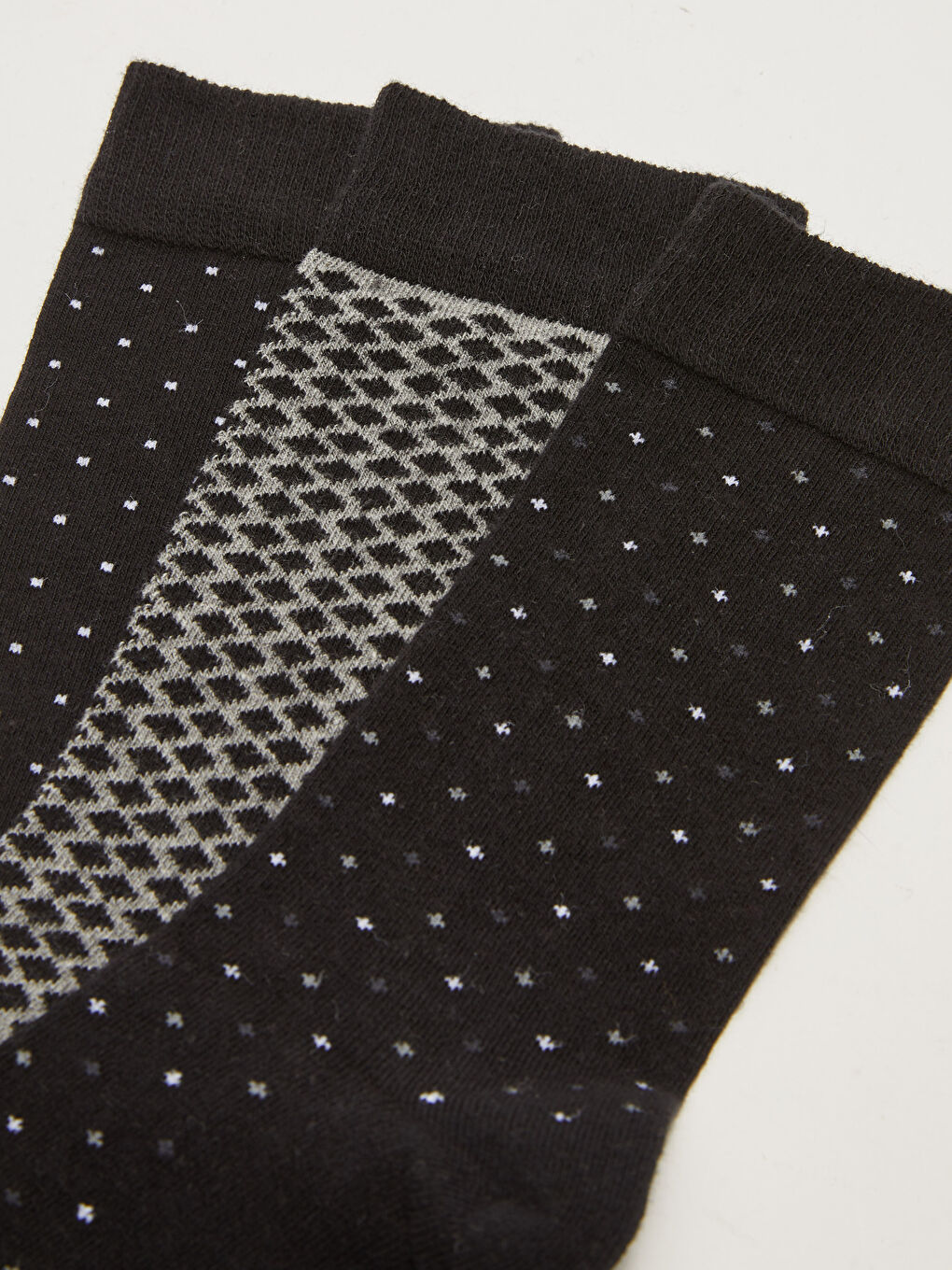 Patterned Men's Ankle Socks 3-packs-2