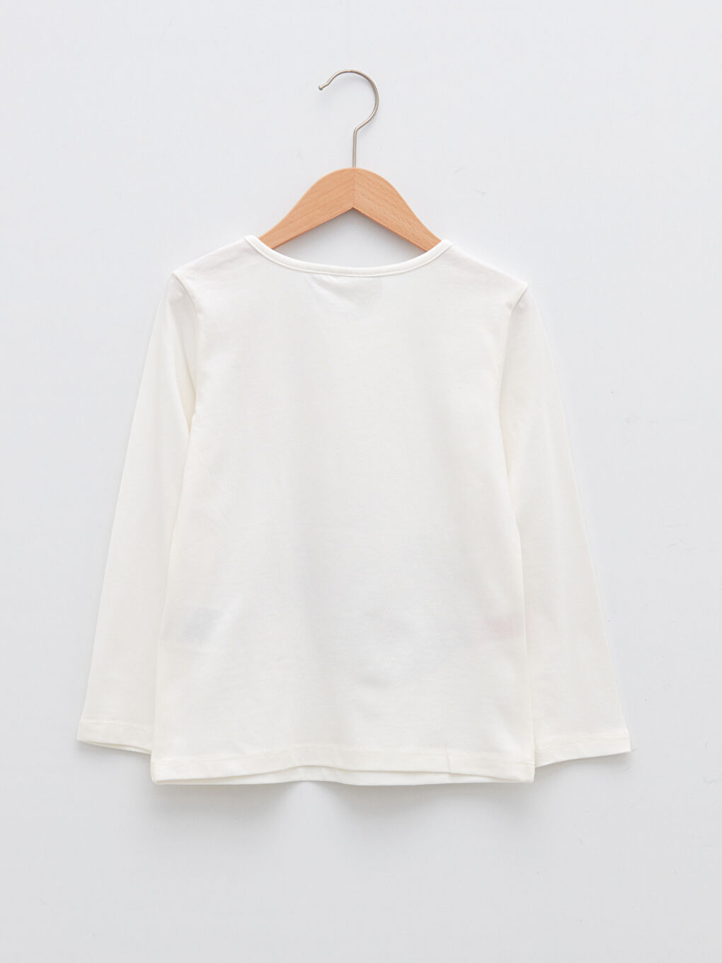 Ekru Bisiklet Yaka LOL Surprise OMG Lisanslı Uzun Kollu Kız Çocuk Tişört-1