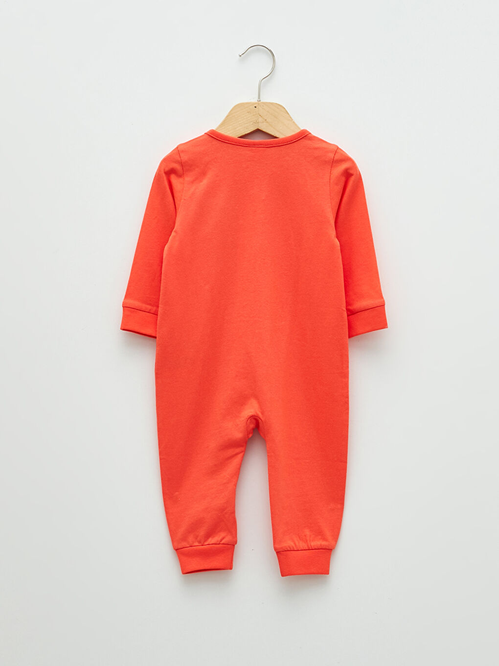 سلوبيت بناتي رضع كم طويل ياقة دائرية مطبوع قطن-1