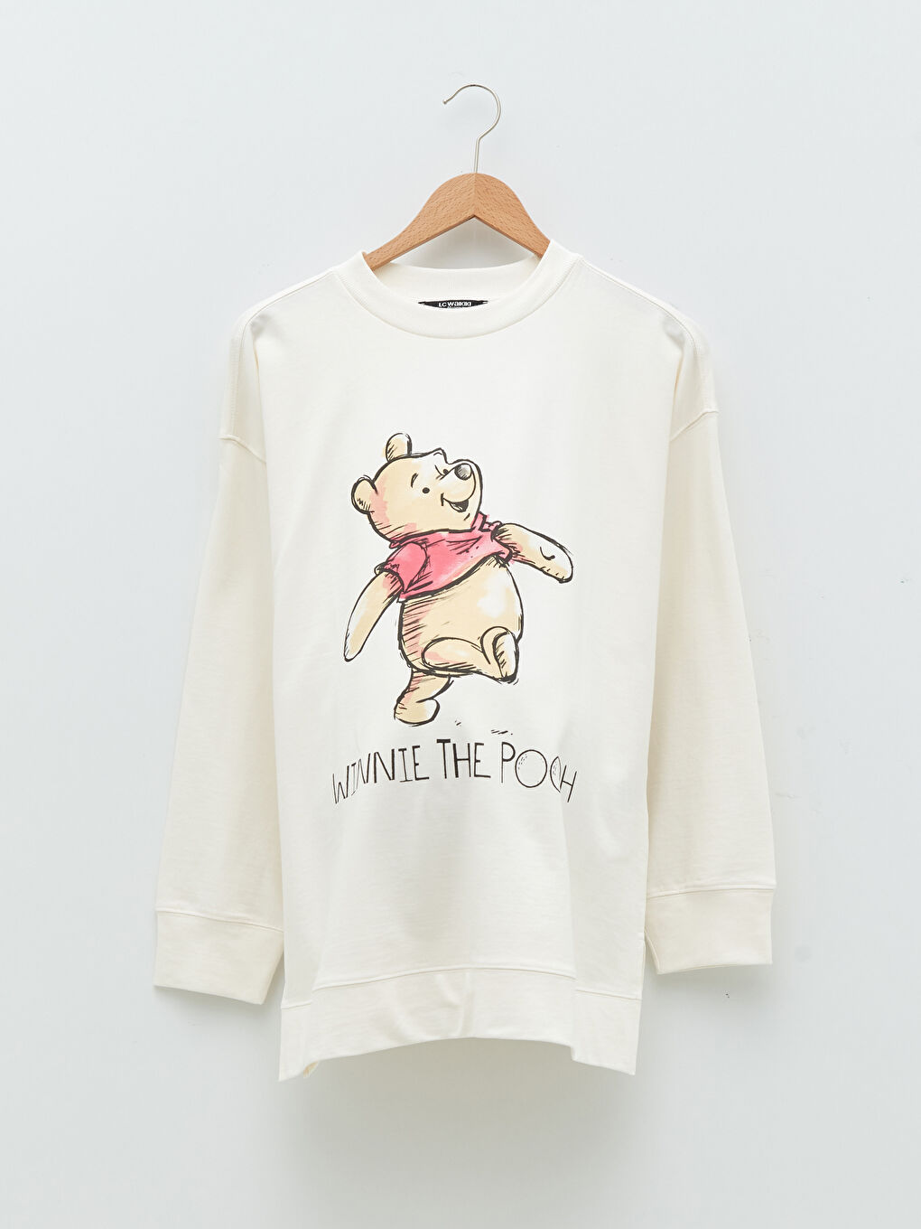 LCWAIKIKI Maternity Dukserica za trudnice sa okruglim izrezom, štampana, dugi rukav, Winnie the Pooh -W1EY87Z8-FX7