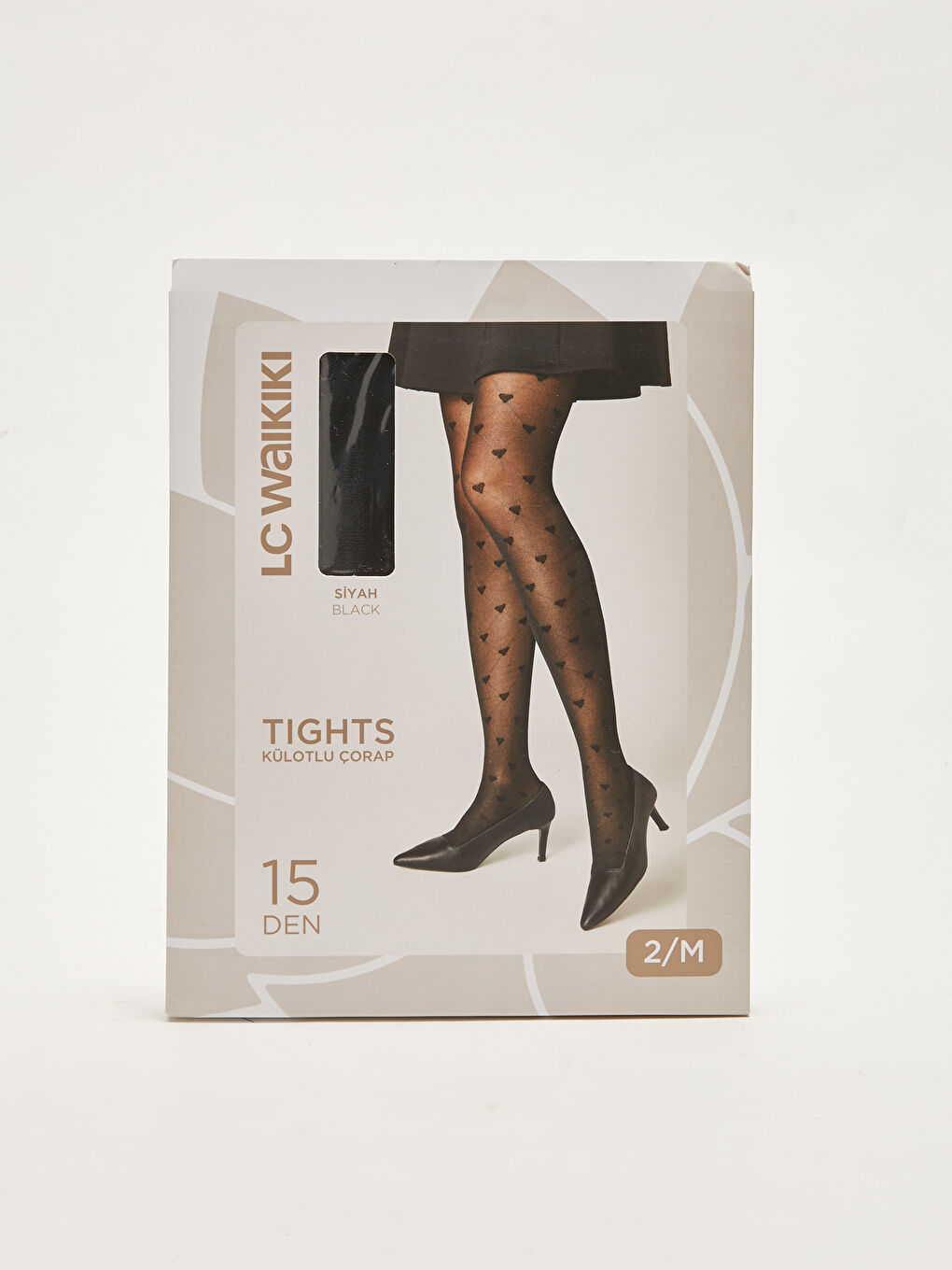 LC Waikiki 15 Denier Patterned Women's Tights -W1FA64Z8-J0F