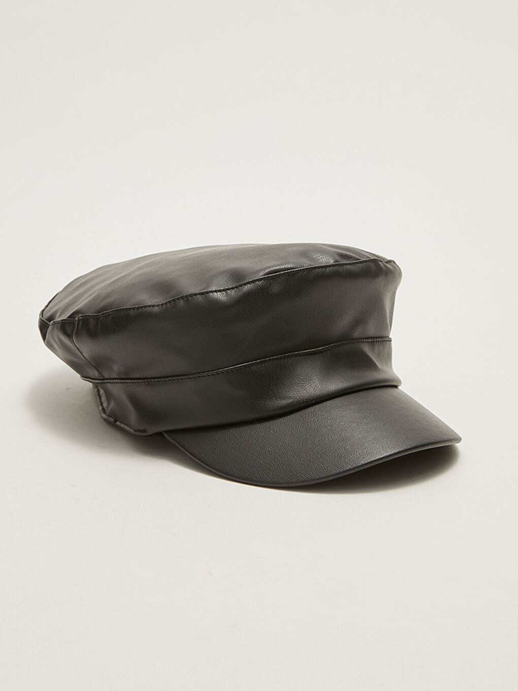 Leather Look Women's Sailor Hat -W1FB48Z8-HEG