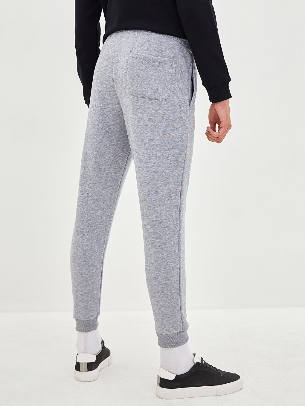 Gri Standart Kalıp Erkek Jogger Eşofman Altı-5