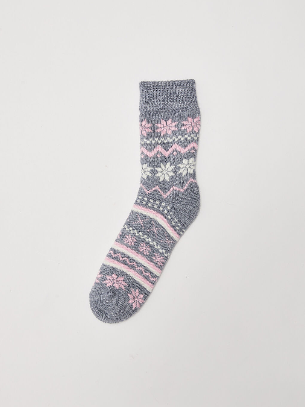 Patterned Thermal Girl's Socks-2