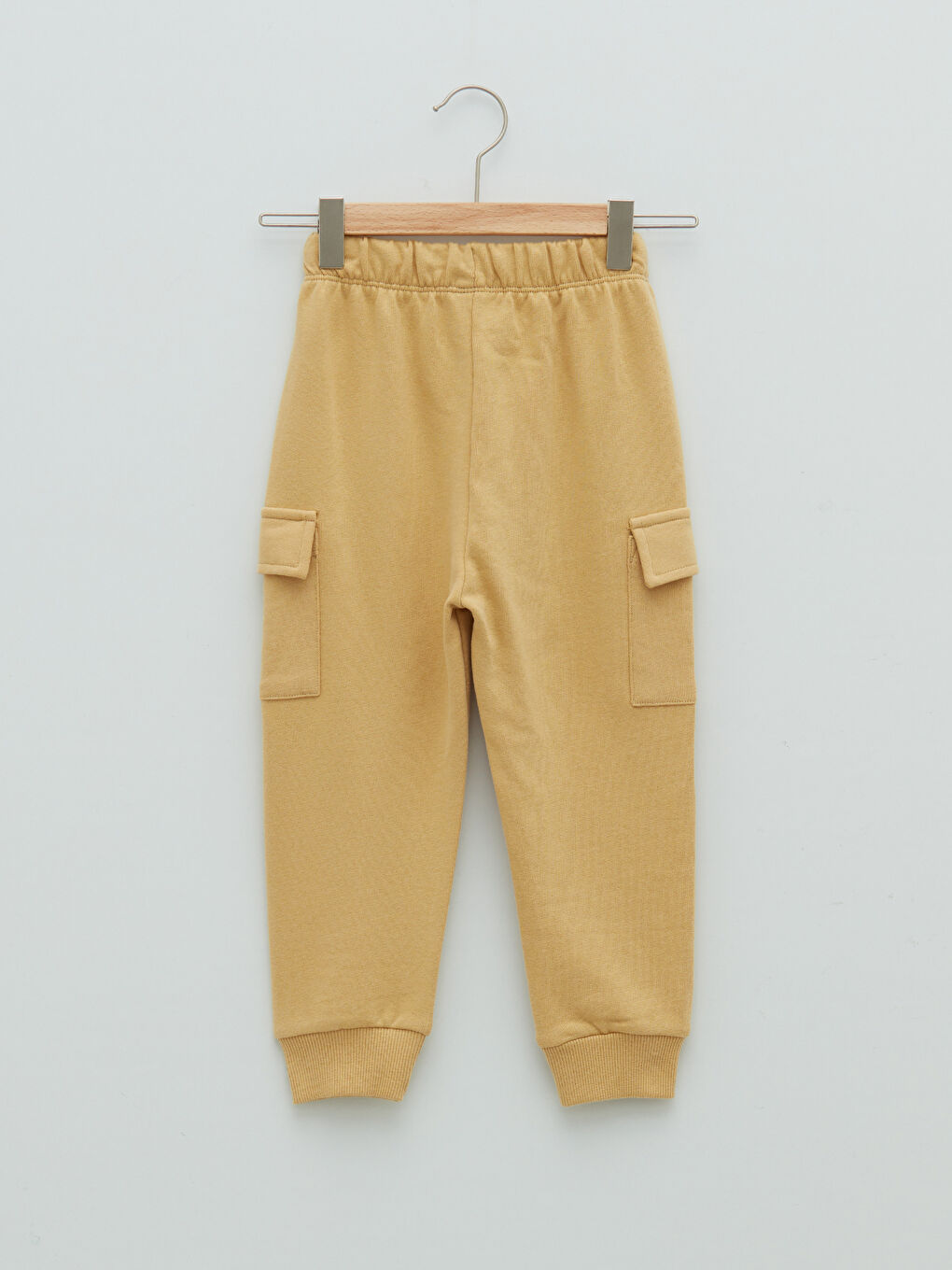 Sarı Kapüşonlu Uzun Kollu Erkek Bebek Sweatshirt ve Jogger Pantolon 2'li Takım-4