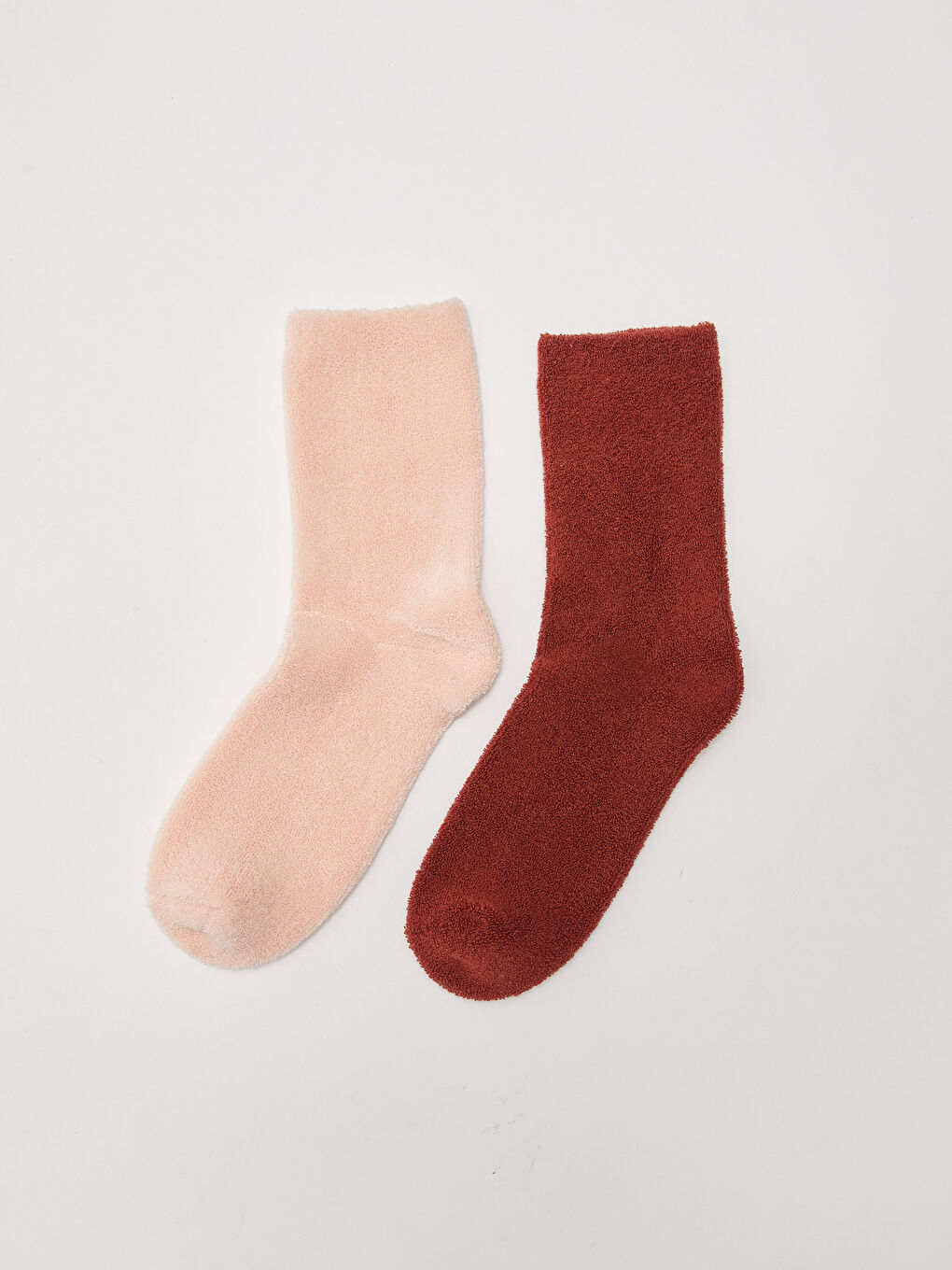 Flat Plush Women's Crew Socks 2-Pack-1