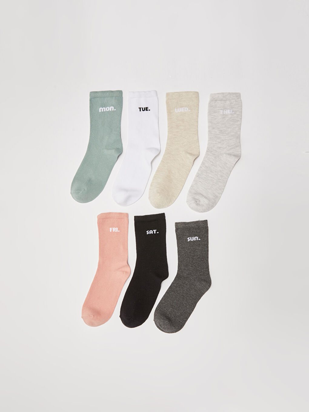 Printed Women's Socks 7 Pack-1