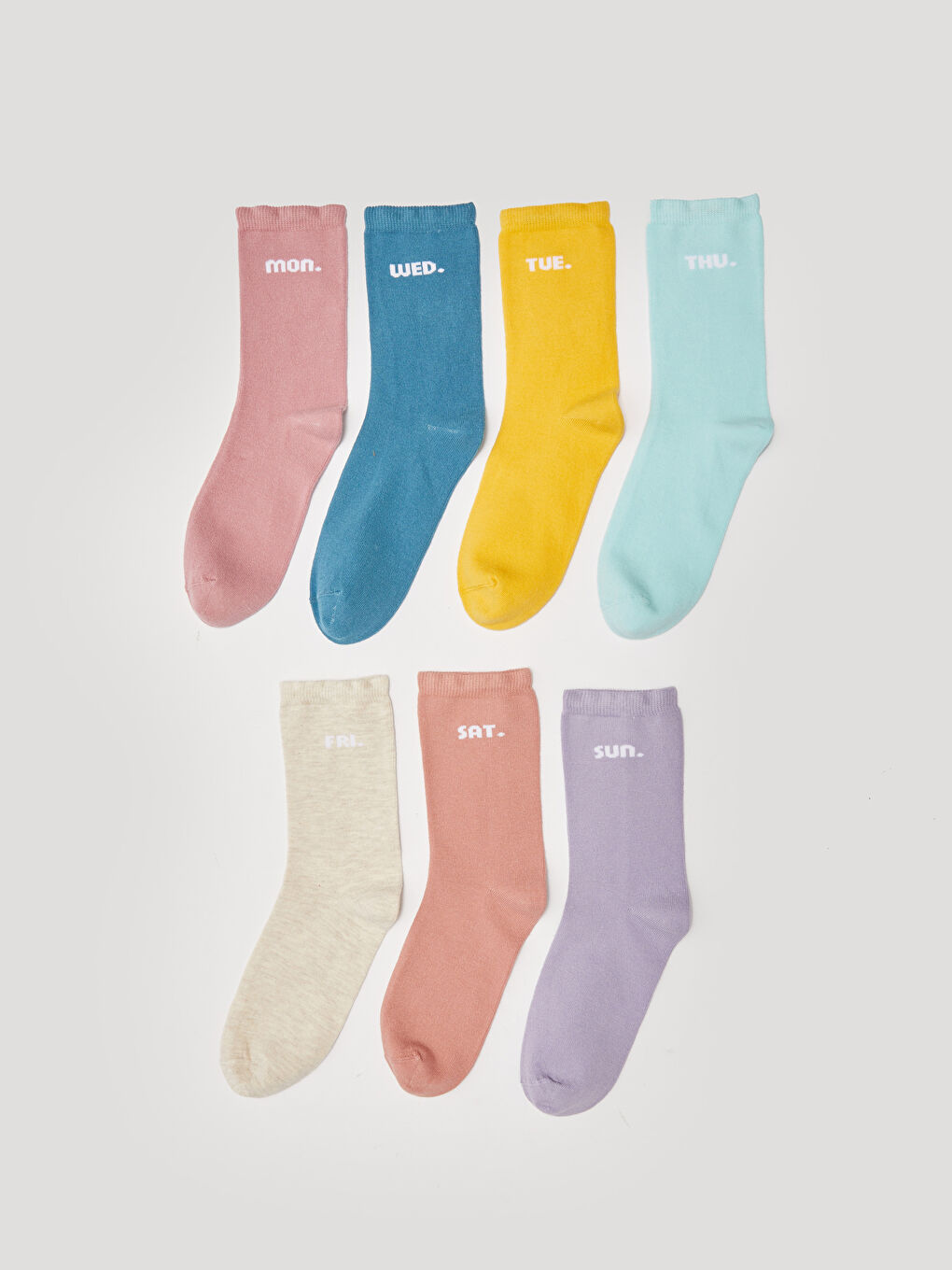 Printed Women's Socks 7 Pack-1