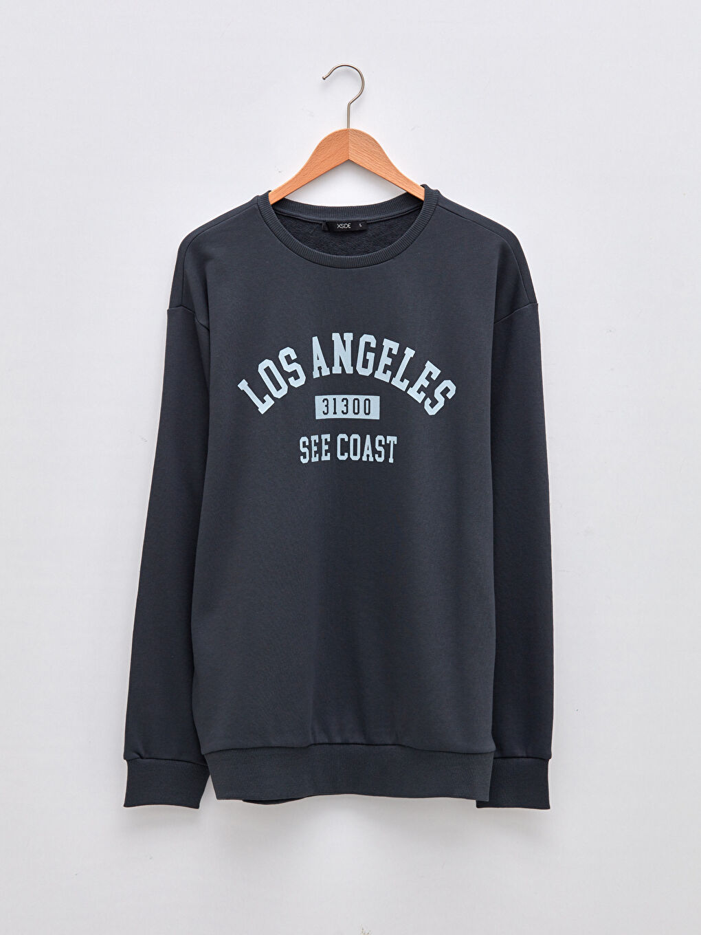 XSIDE Rundhalsausschnitt Langarm Bedrucktes Herren-Sweatshirt -W1FD86Z8-E93