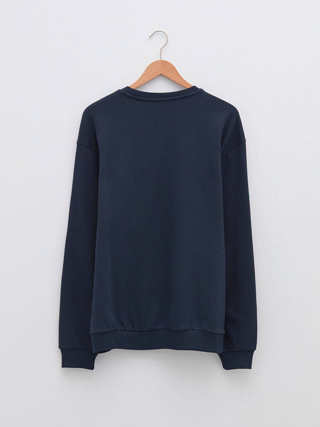 Crew Neck Long Sleeve Printed Men's Sweatshirt-6