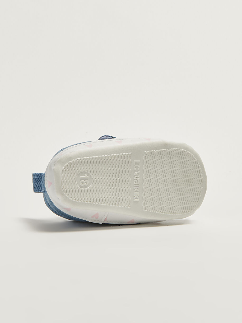 İndigo Fiyonk Detaylı Yürüme Öncesi Kız Bebek Ev Ayakkabısı-4