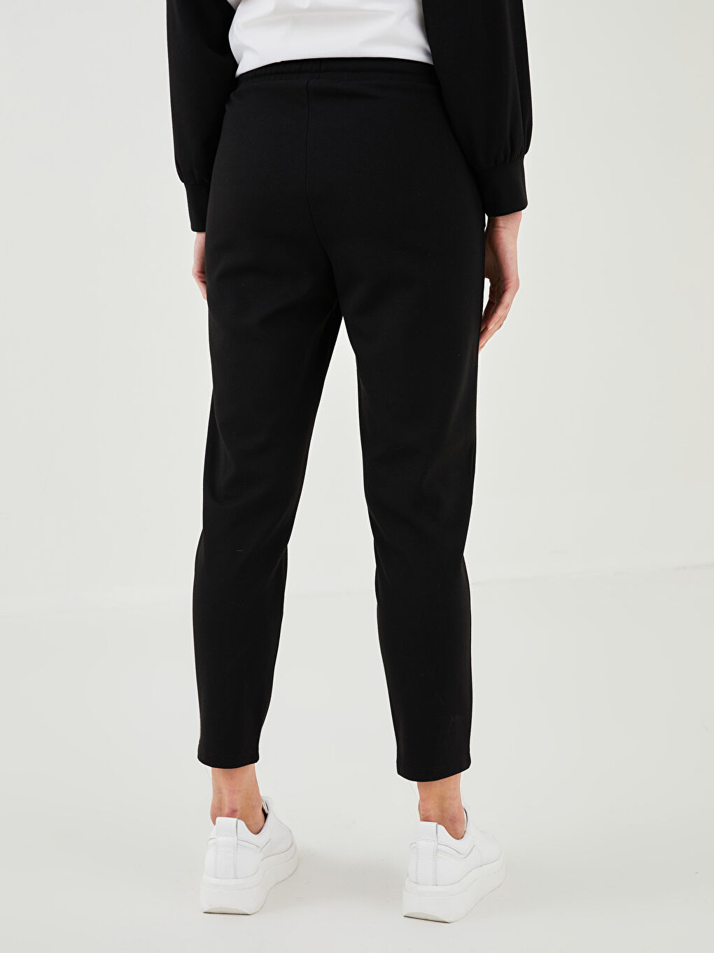LCW Vision Elastic Waist Stitched Detail Women's Tracksuit Bottoms -W1FE22Z8-CVL
