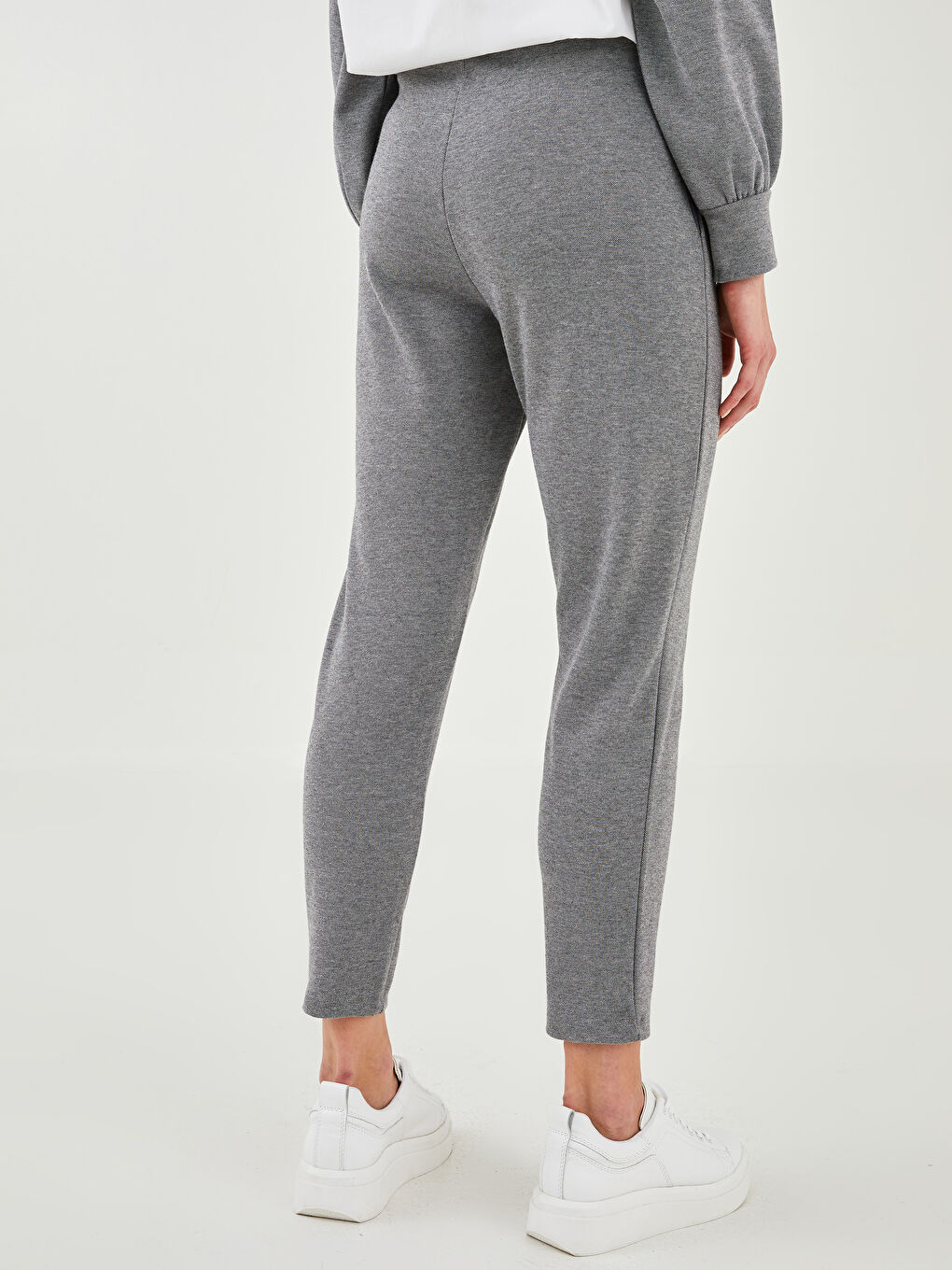 LCW Vision Elastic Waist Stitched Detail Women's Tracksuit Bottoms -W1FE22Z8-LAL
