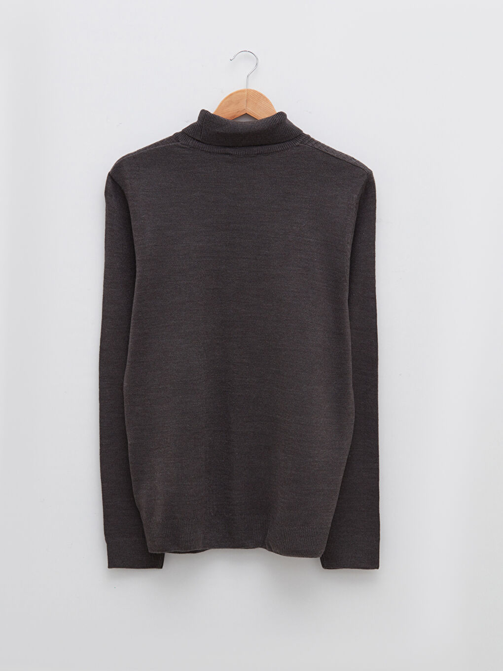 Turtleneck Long Sleeve Men's Knitwear Sweater-6