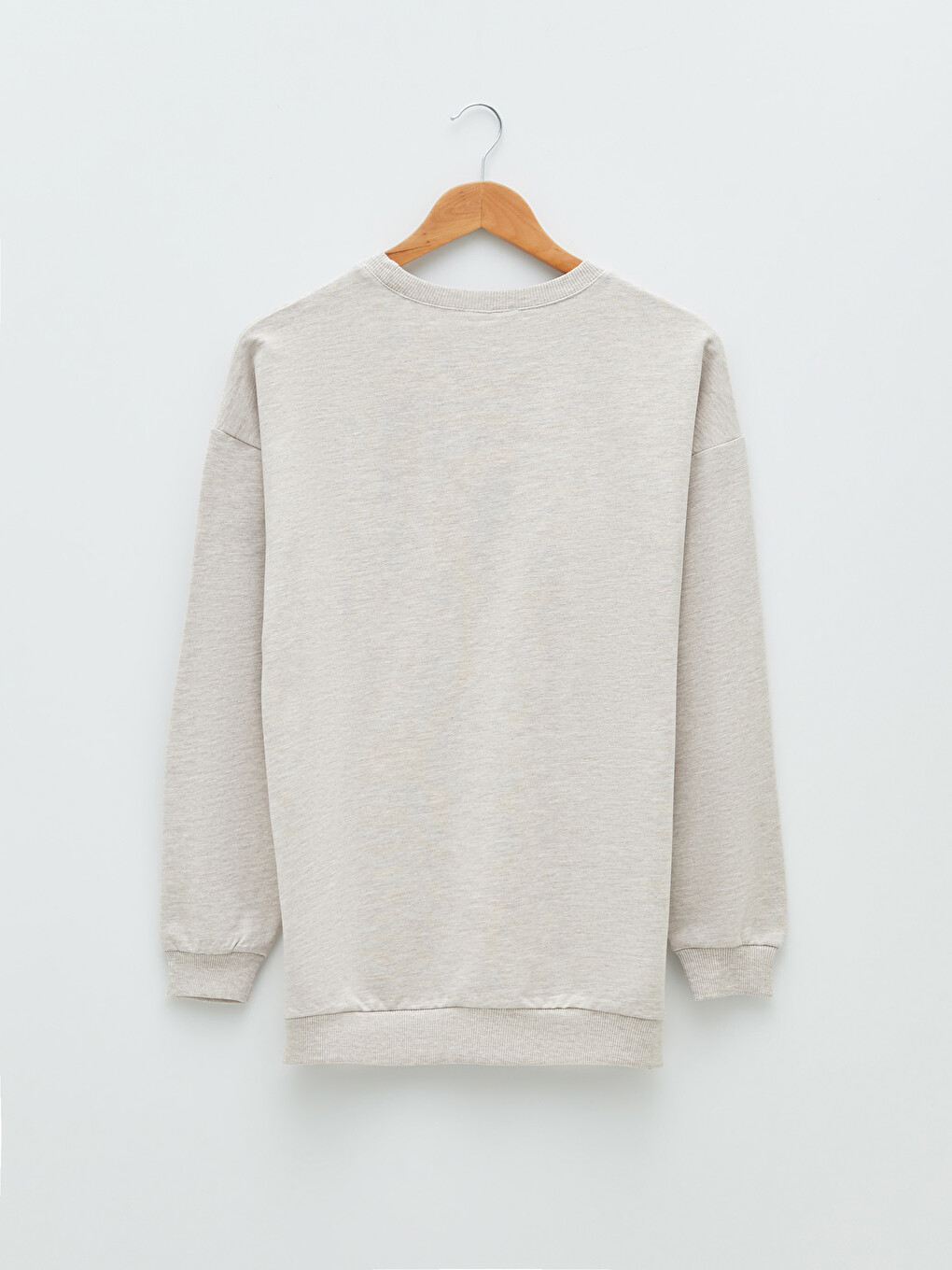 Crew Neck Printed Long Sleeve Women's Sweatshirt-6