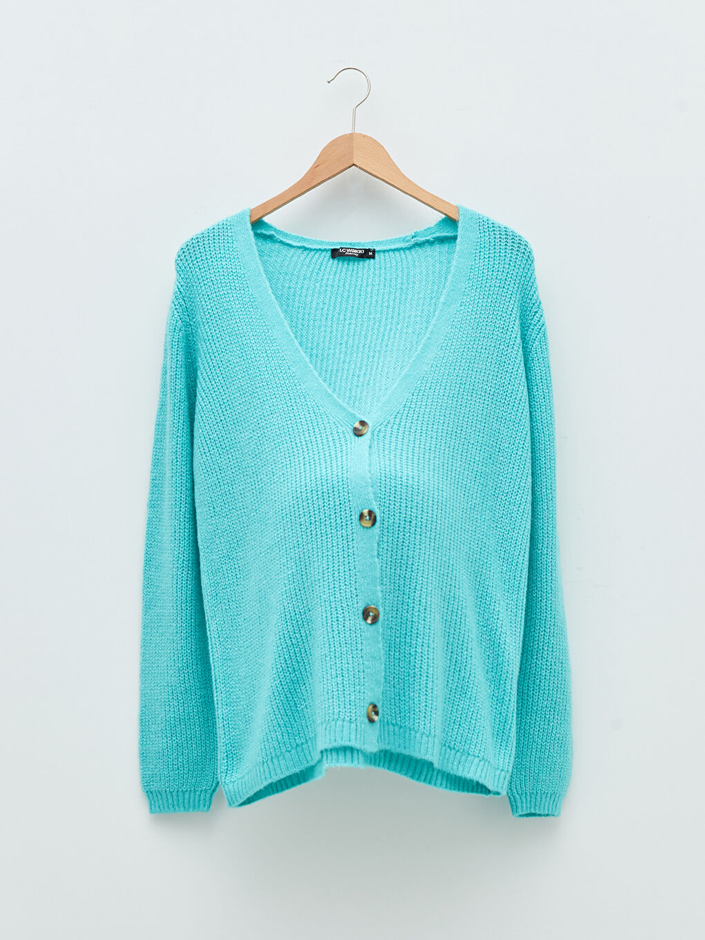 LCWAIKIKI Maternity V Neck Regular Long Sleeve Maternity Tricot Cardigan -W1FF98Z8-FHD