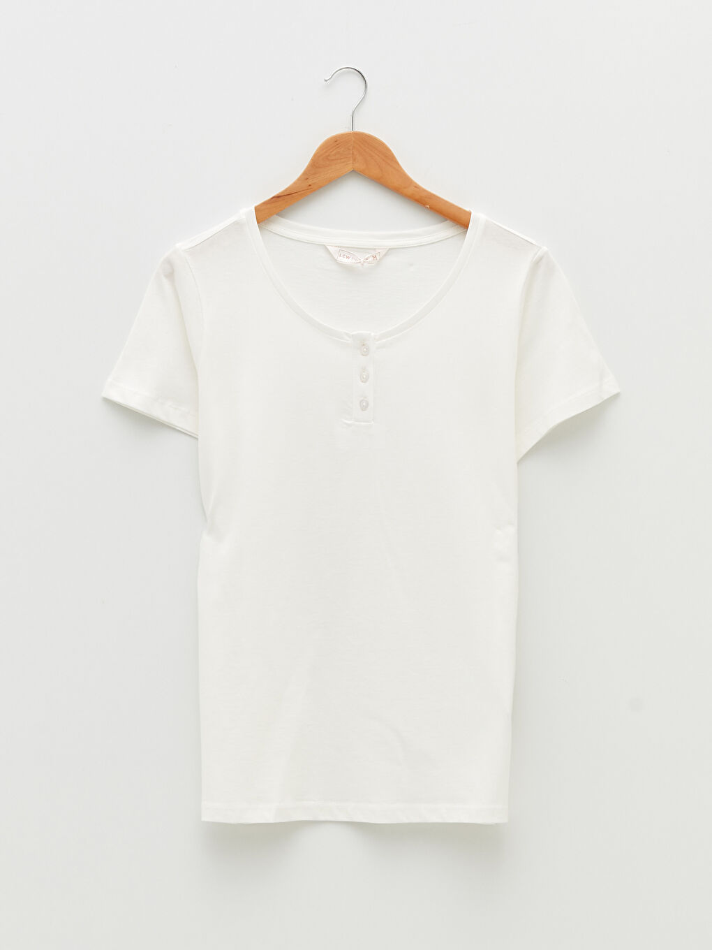 Ensemble de Pyjama Rayé à Manches Courtes et Col Rond pour Femmes-6