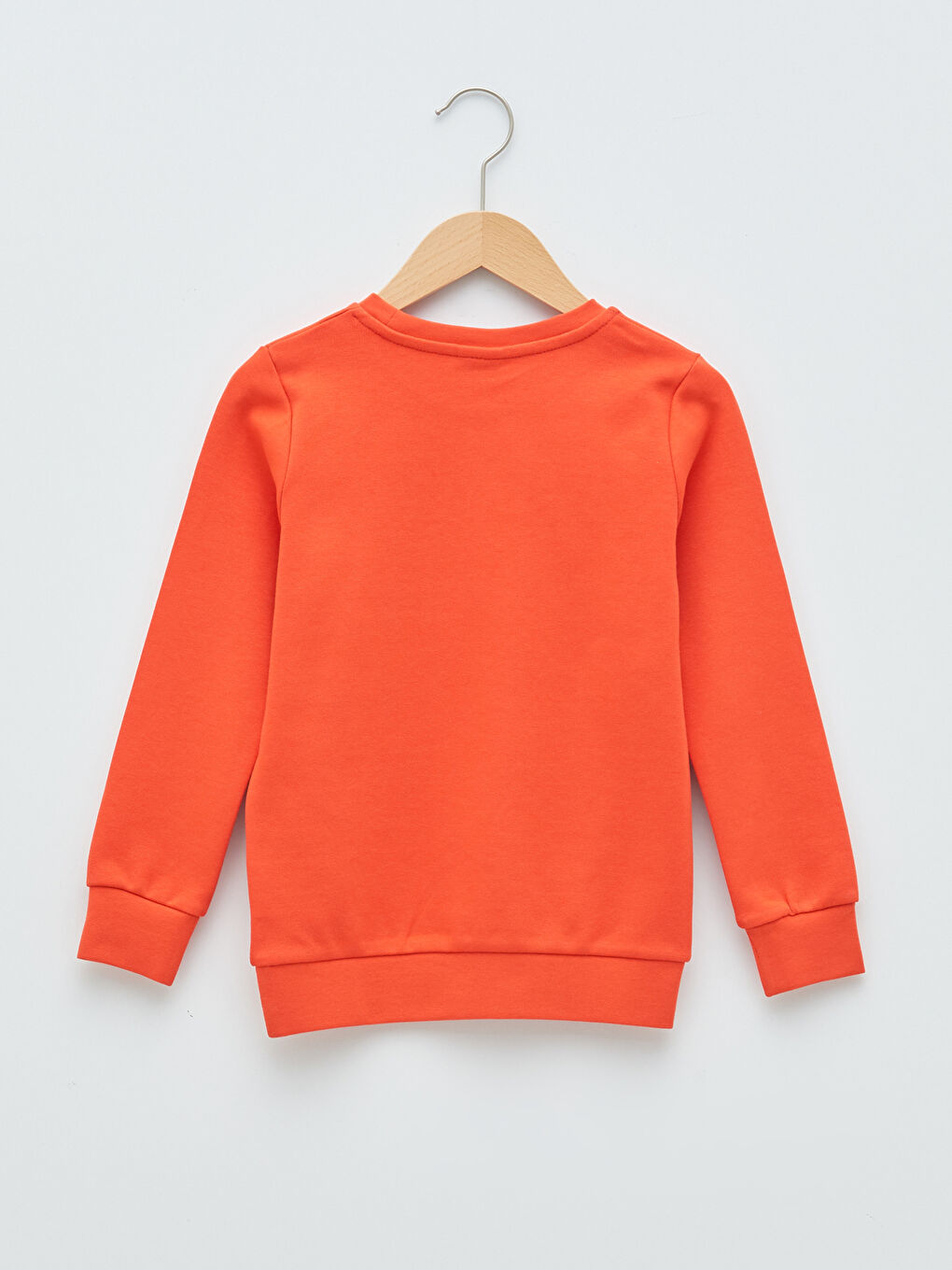 Світшот з круглим вирізом горловини, вишитими деталями та довгим рукавом для хлопчика-1