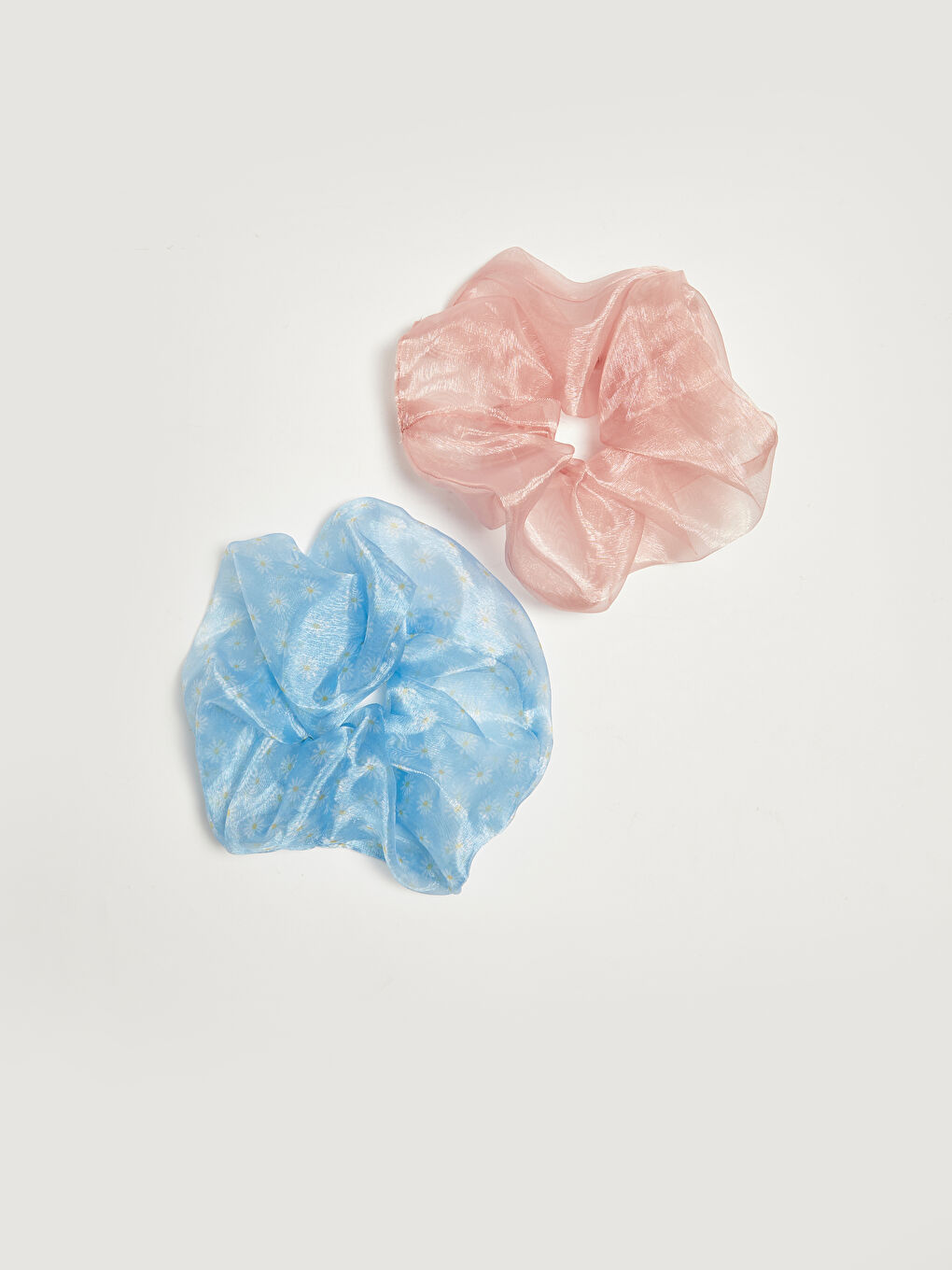 Karışık Kadın Şifon Saç Tokası 2'li-2