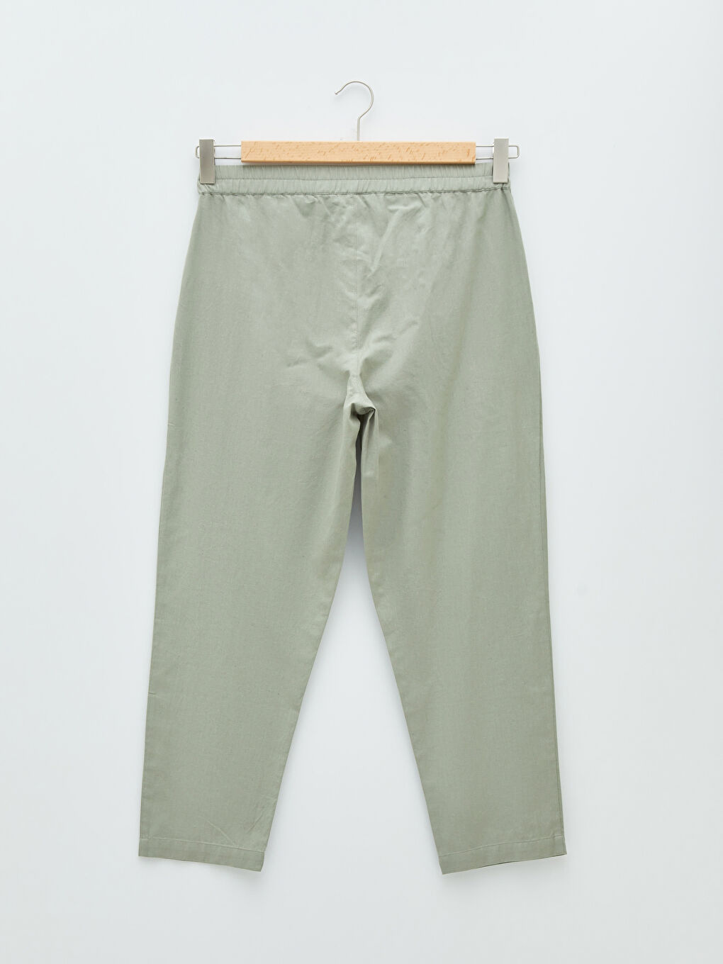 سروال نساء بخصر مطاطي وتفاصيل رباط-6