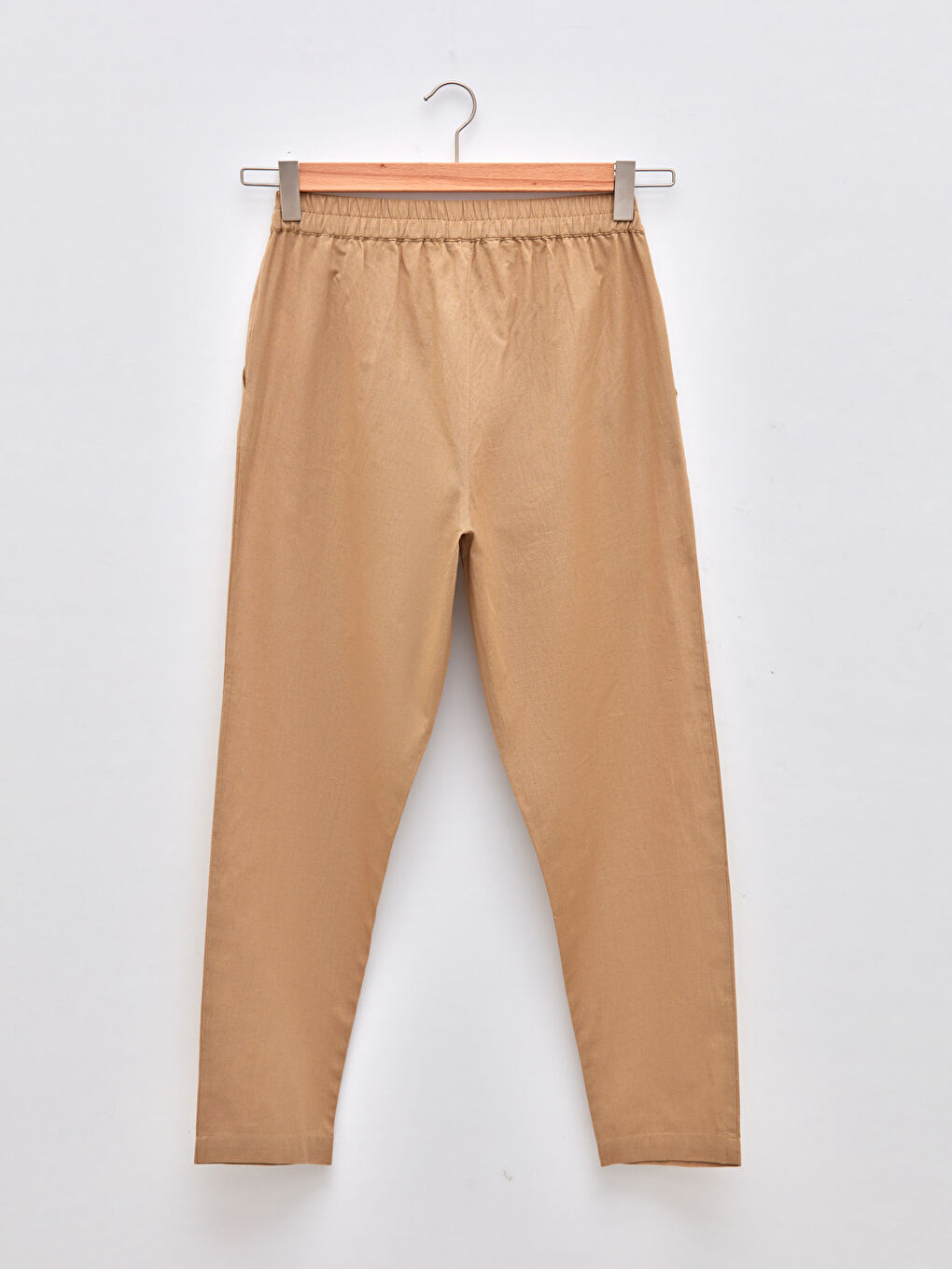 سروال نساء بخصر مطاطي وتفاصيل رباط-6