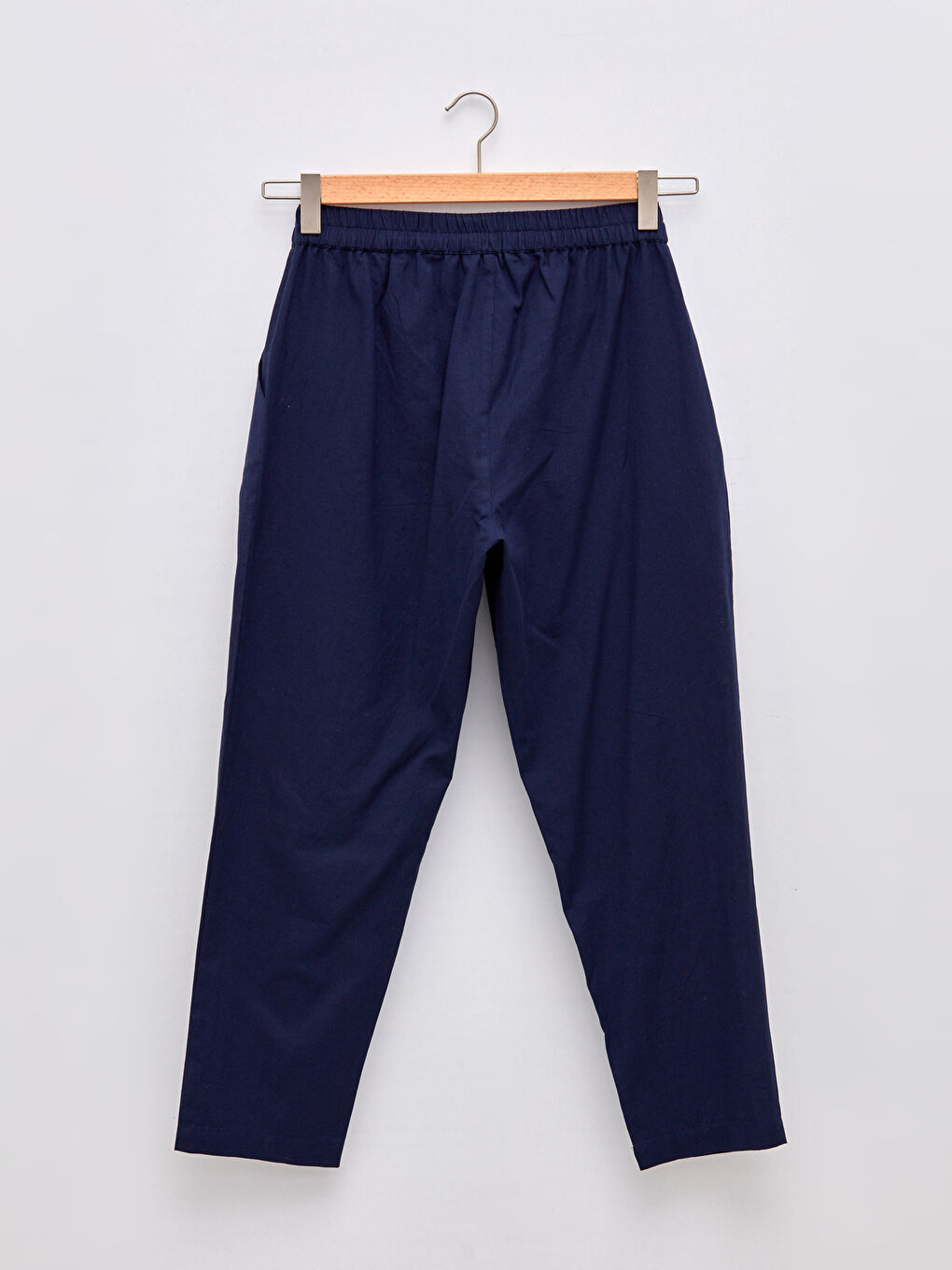 LCWAIKIKI Basic Women's Trousers with Elastic Waist and Tie Detail -W1FI25Z8-HSA
