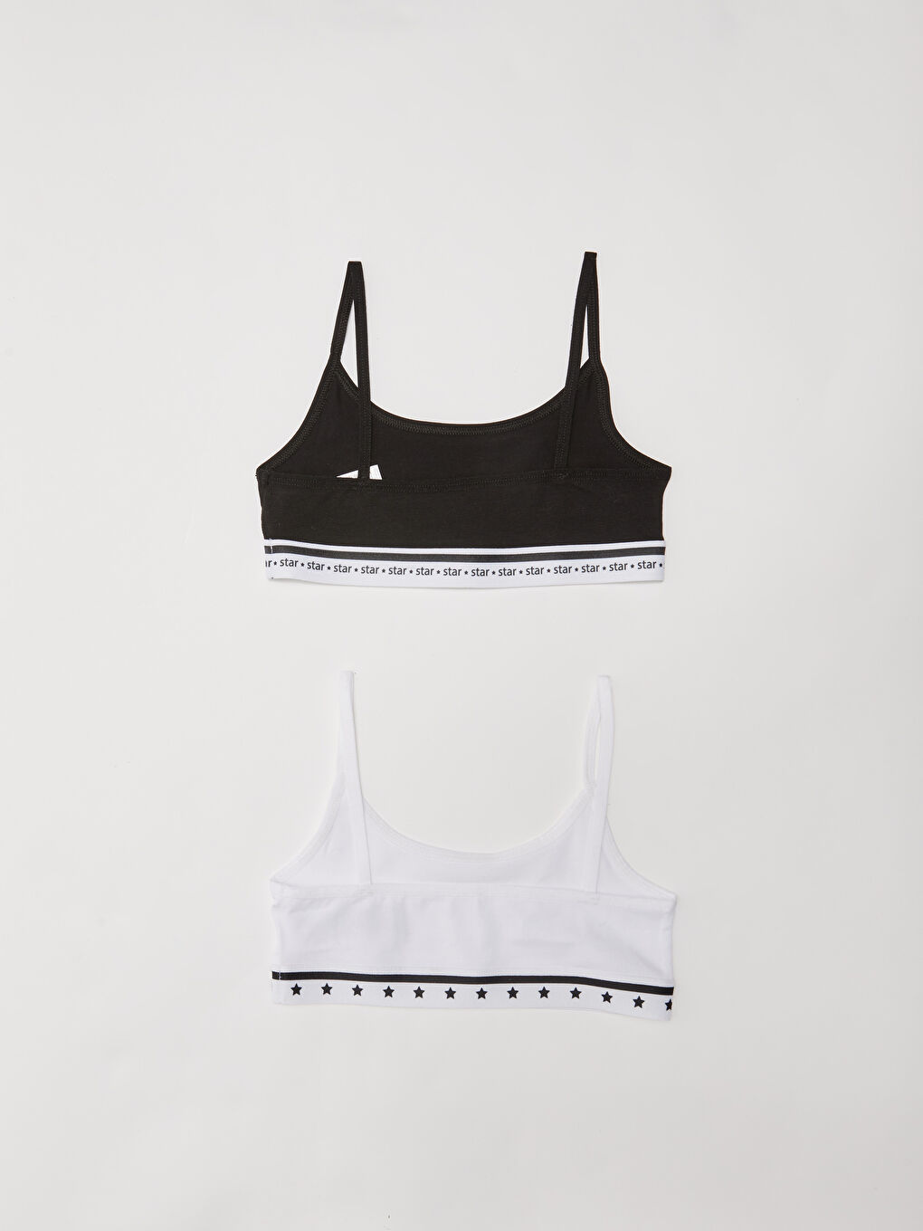 Printed Cotton Girl Bustier 2-Pack-1