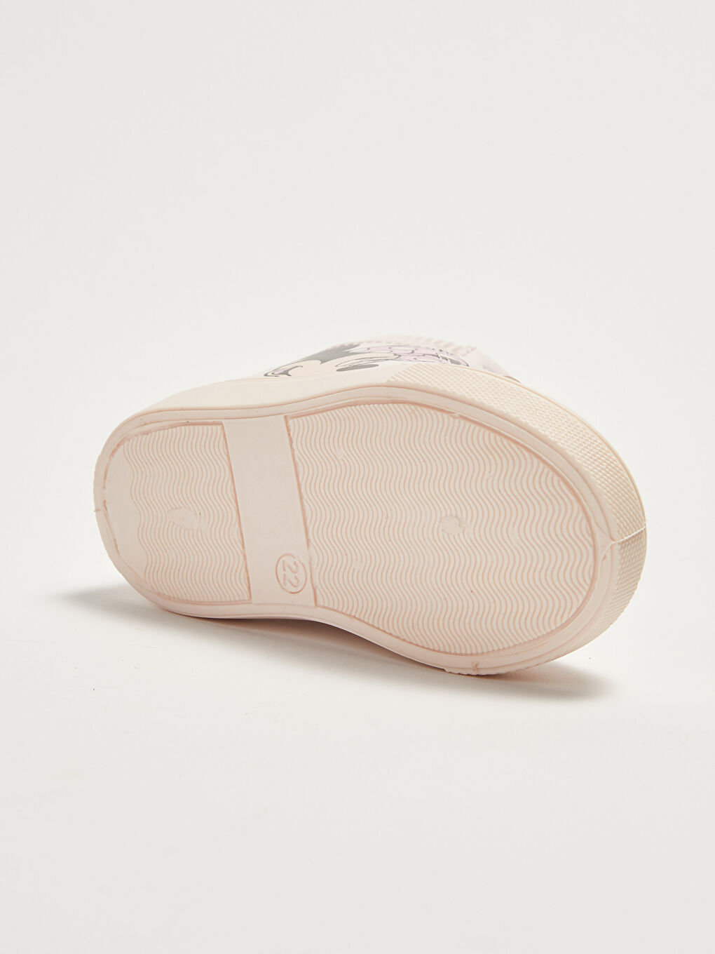 Pembe Minnie Mouse Lisanslı Bağcıklı Kız Bebek Spor Ayakkabı-2