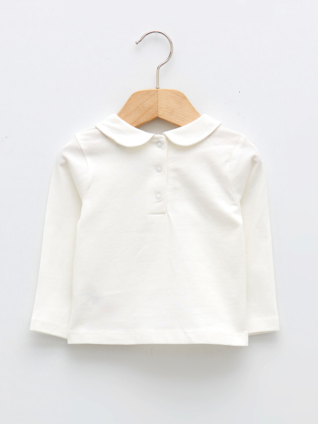 LCW baby Bebe Collar Long Sleeved Baby Girl Suit 2-Pack -W1FI75Z1-FWH