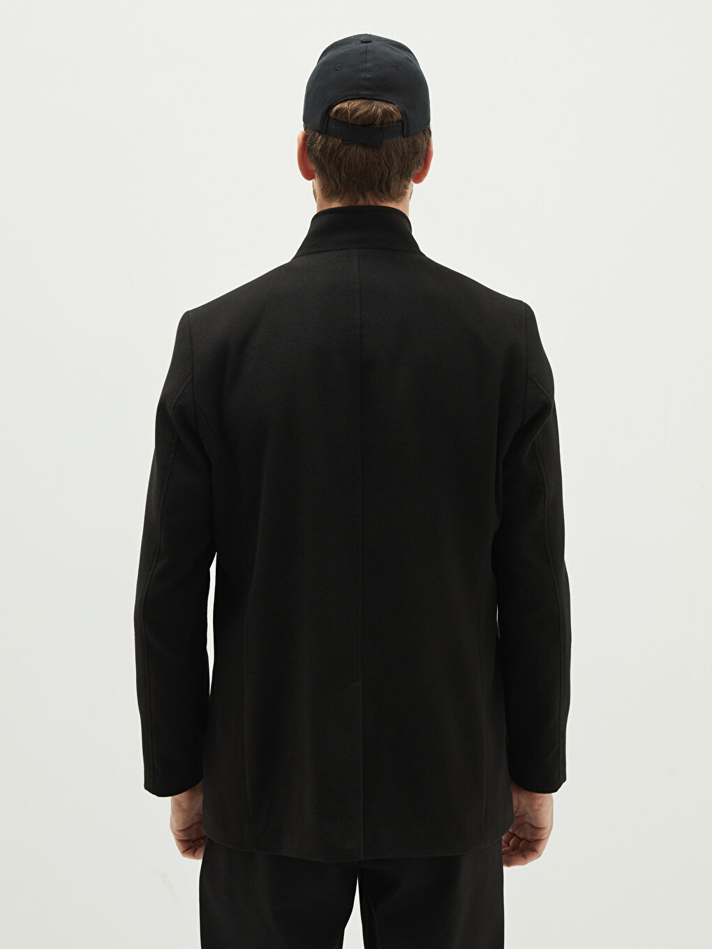 Standardni kroj kaput sa uspravnom kragnom za muškarce od kašeta-4