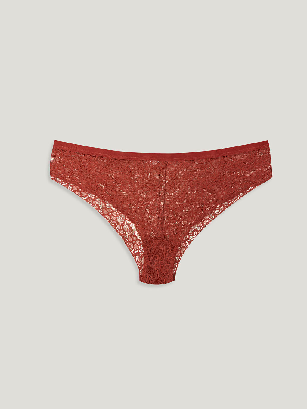 Brasilianische Slips mit Spitze