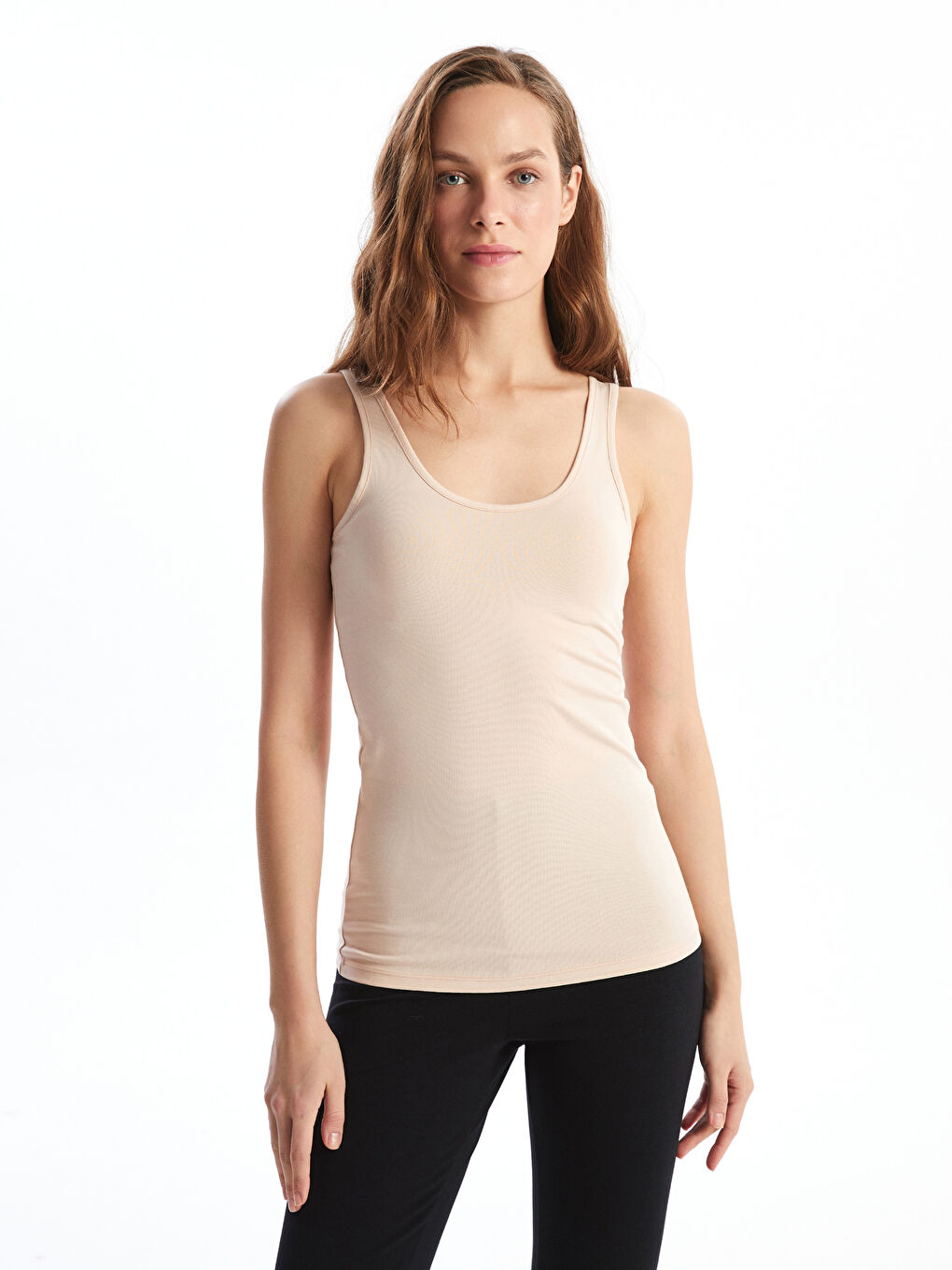 Pembe U Yaka Kadın Atlet