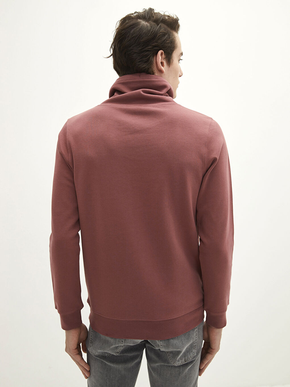 Sweat-shirt Imprimé à Manches Longues pour Hommes-4