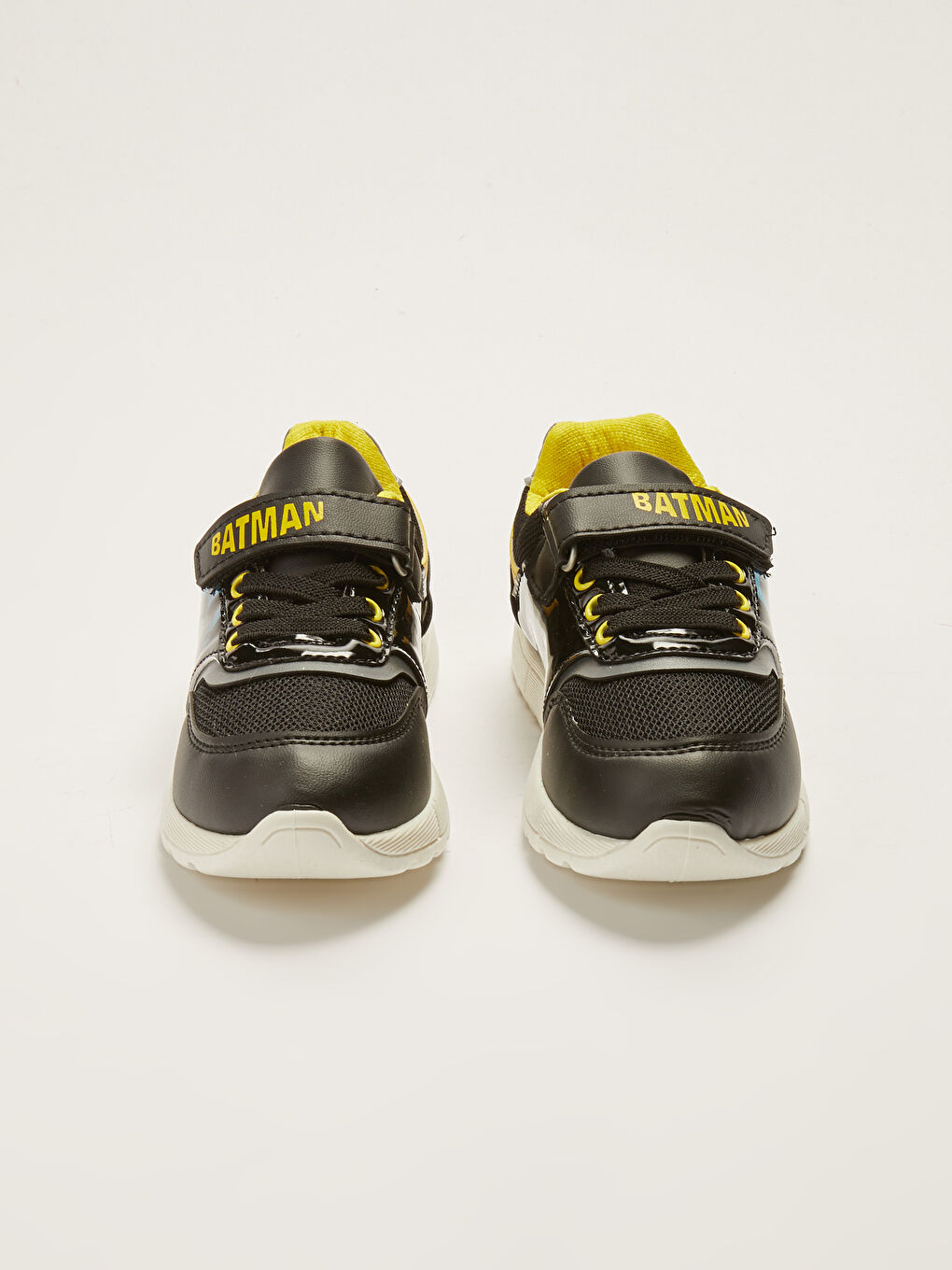 Siyah Batman Lisanslı Cırt Cırtlı Erkek Çocuk Spor Ayakkabı-2