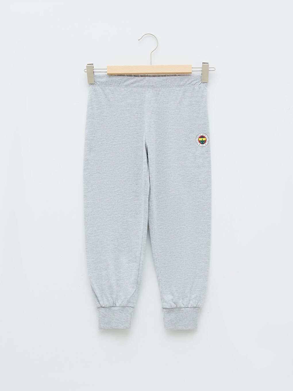 Lacivert Bisiklet Yaka Fenerbahçe Baskılı Uzun Kollu Erkek Çocuk Taraftar Pijama Takımı-3