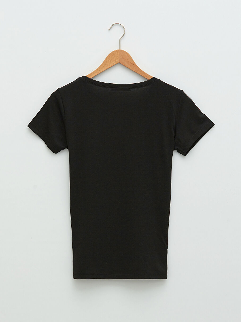 Crew Neck Printed Short Sleeve Women's T-Shirt-6