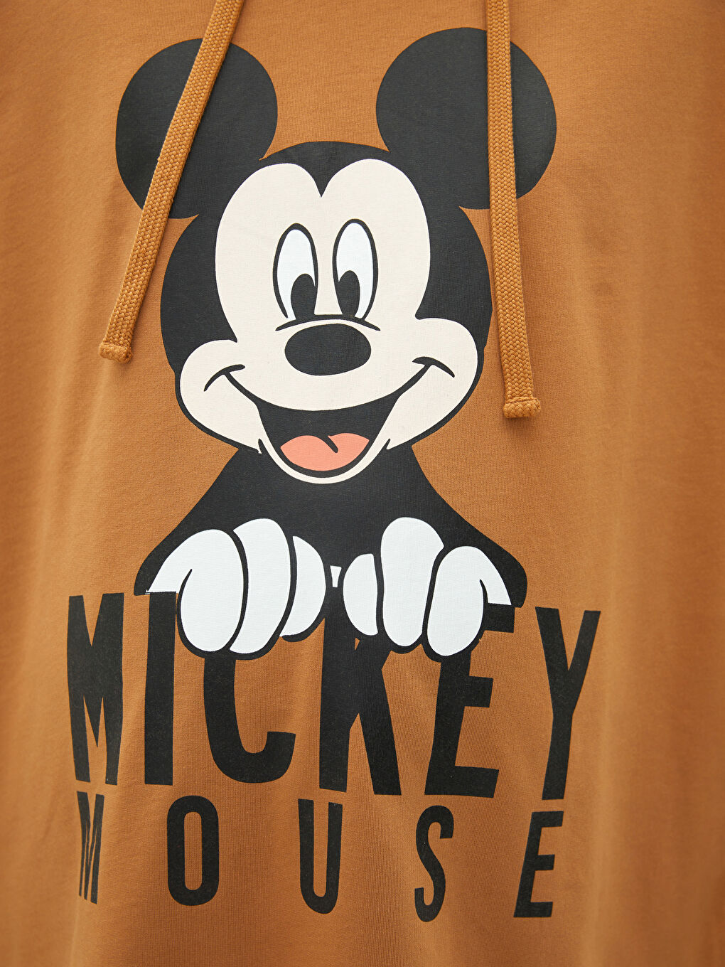 LCWAIKIKI Maternity Dukserica sa kapuljačom za trudnice sa štampom Mickey Mouse i dugim rukavima -W1FP64Z8-GRR