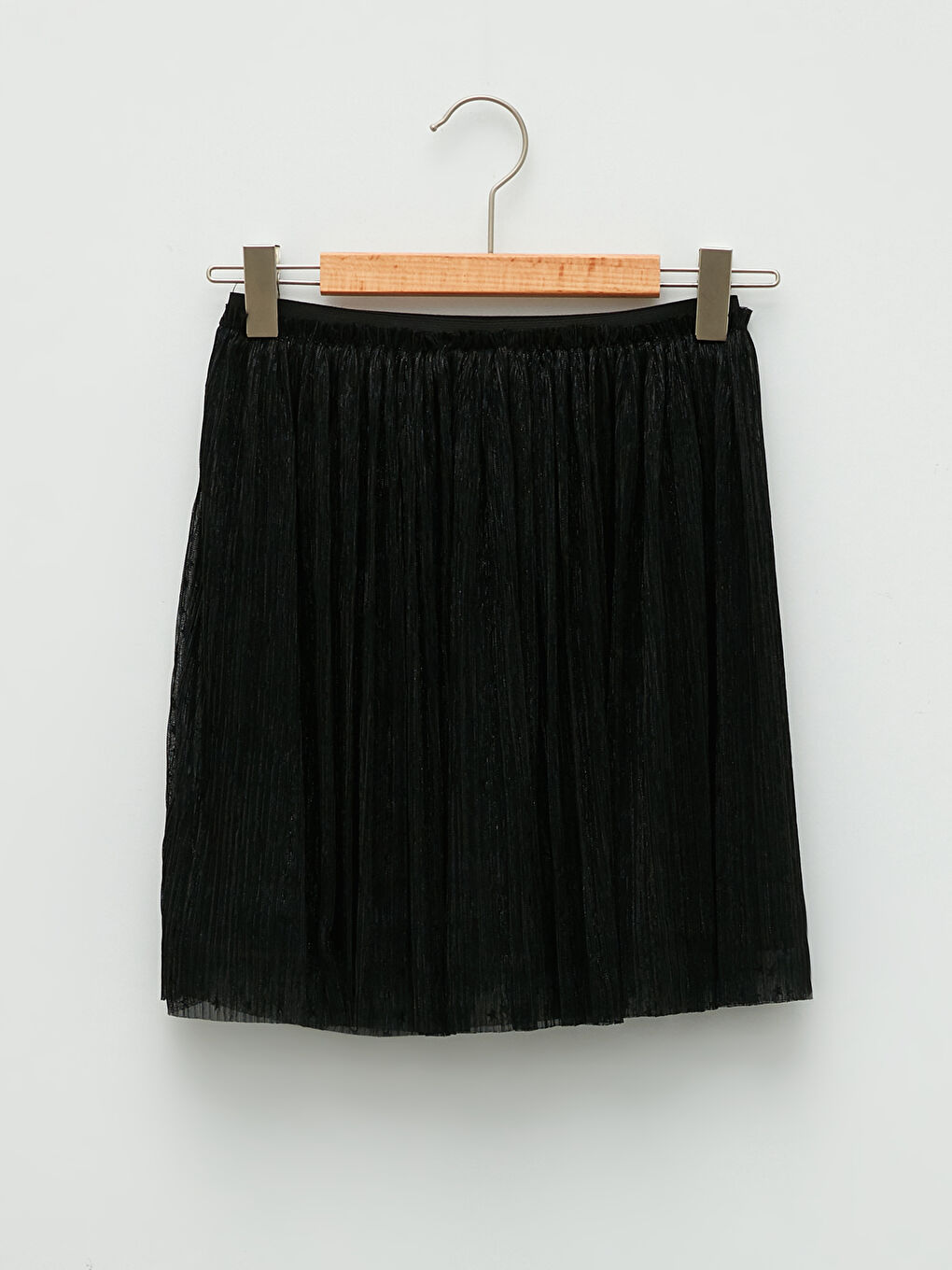 Белдік резеңкелі негізгі қыз бүрмелі белдемше-1