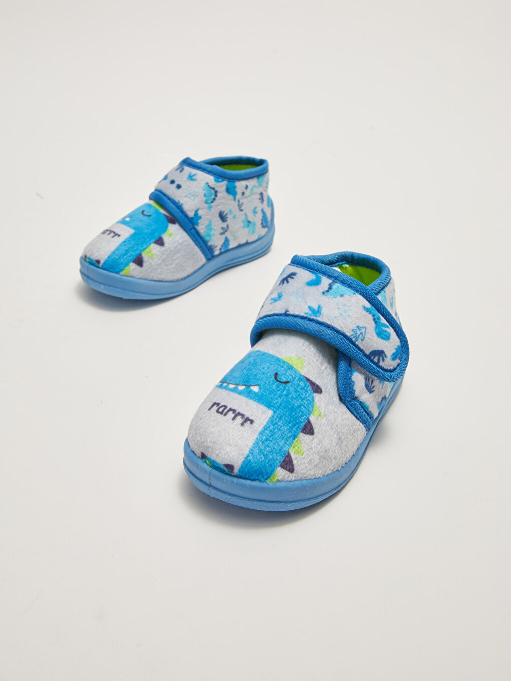 Printed Velcro Baby Boys' Slipper Boots-2