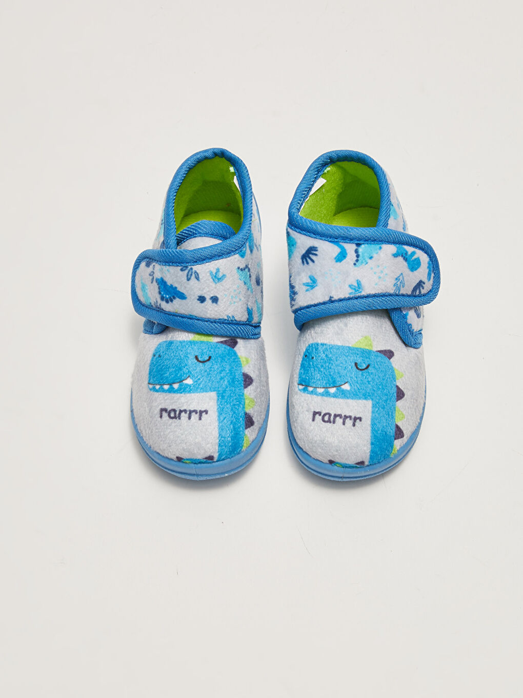 Printed Velcro Baby Boys' Slipper Boots-4
